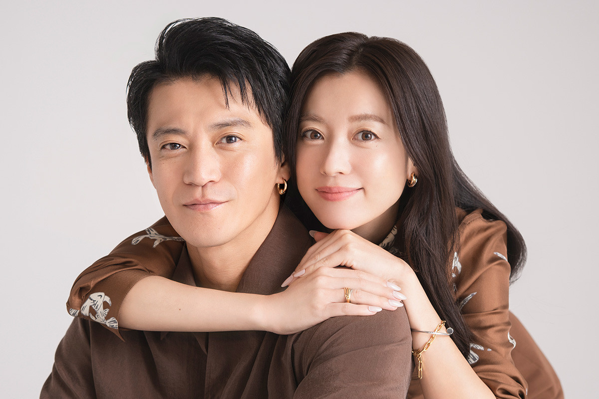 （左から）小栗旬、ハン・ヒョジュ