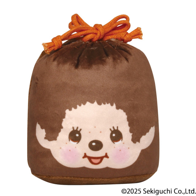 モンチッチ「FACE巾着」のカプセルトイが登場！　ふわふわ素材に癒される全6種展開