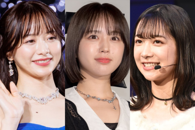 seju所属で活躍中の(左から)森香澄、なえなの、今森茉耶