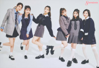 「Seventeen」冬号に登場する（左から）堀口真帆、原田花埜、川瀬翠子、岡本望来、梶原叶渚、佐々木満音