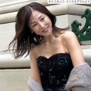 かとうれいこ、ソロショット　※「かとうれいこ」インスタグラム
