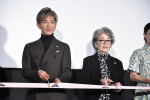 映画『TOKYOタクシー』初日舞台挨拶の様子