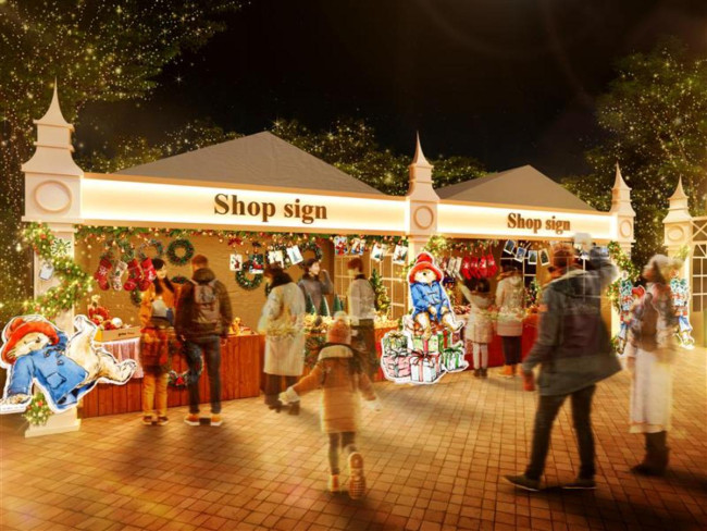 日本橋で“パディントンのクリスマスマーケット”開催！　限定メニューやグッズなども展開