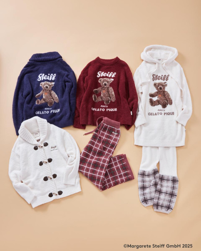 写真）「ジェラピケ」×「シュタイフ」コラボ第3弾！ “お菓子の家”が