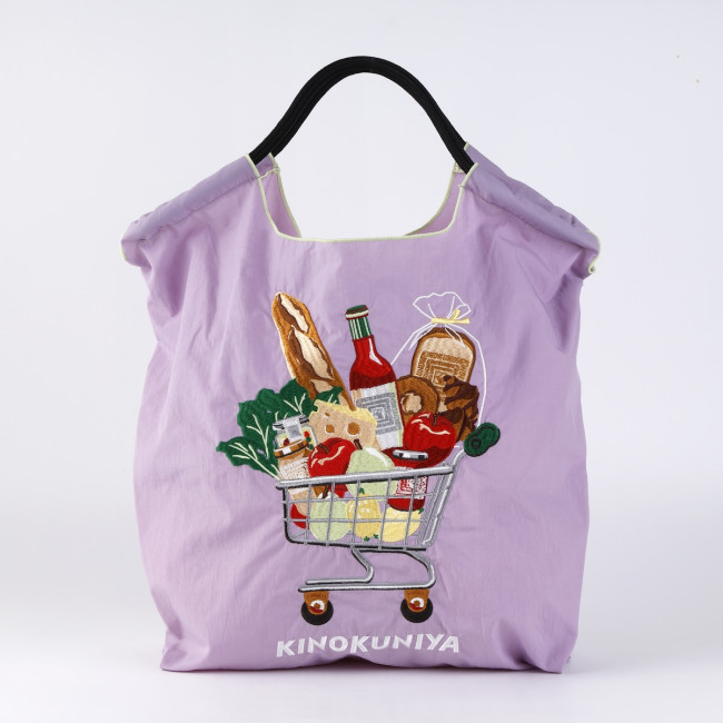 「紀ノ国屋」×「BALL＆CHAIN」コラボバッグが登場！　個性的でおしゃれな刺しゅうデザイン2種