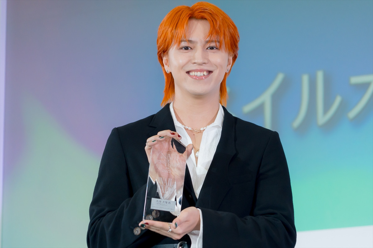 WEST.神山智洋、ネイルオブザイヤー2年連続受賞に喜び　メンバーからの反応明かす