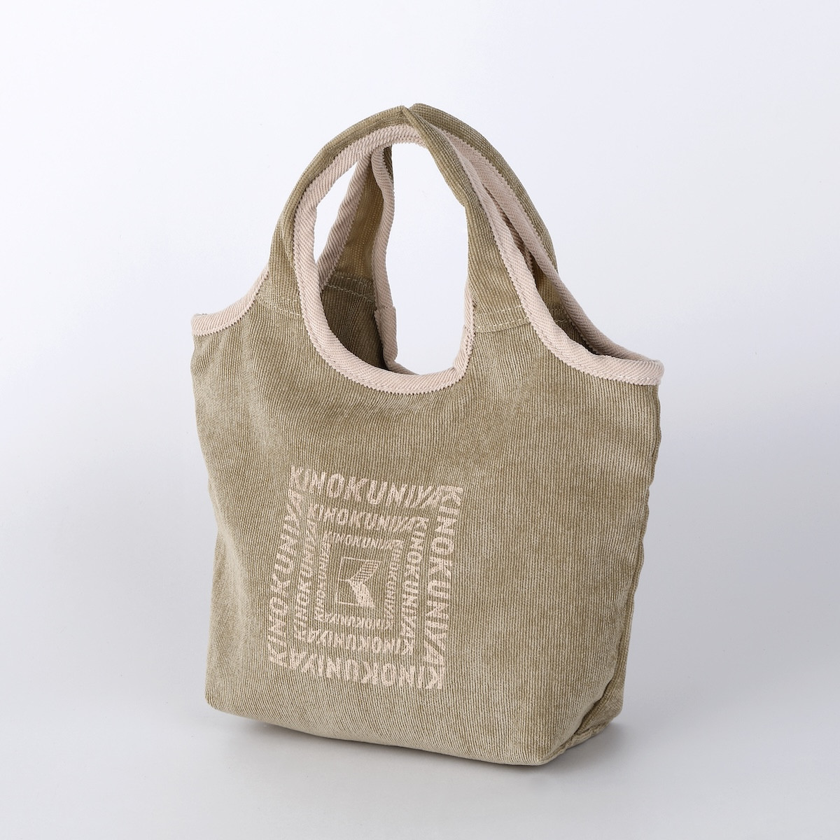 紀ノ国屋「コーデュロイミニバッグ」新登場! 便利なファスナー付き&落ち着いた色合いの全5種