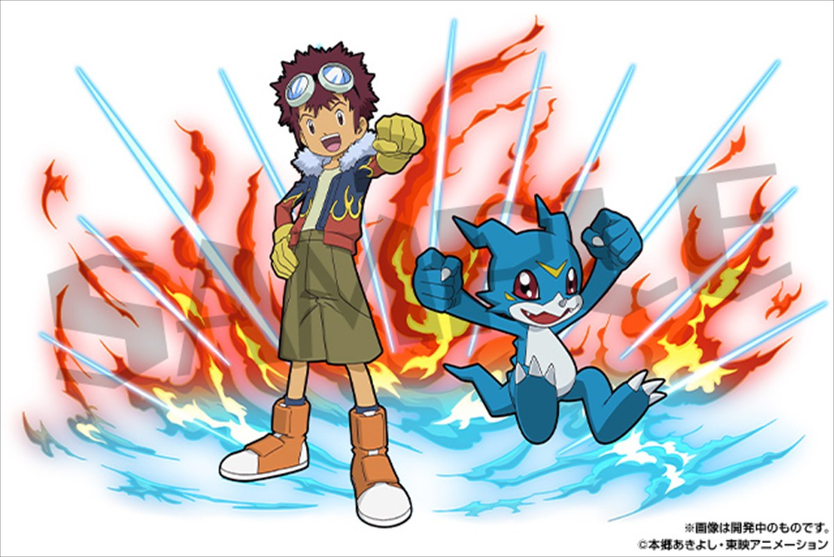 『パズドラ』、「デジモン」シリーズとのコラボ決定　最新作『ビートブレイク』から「天馬トモロウ＆ゲッコーモン」が登場