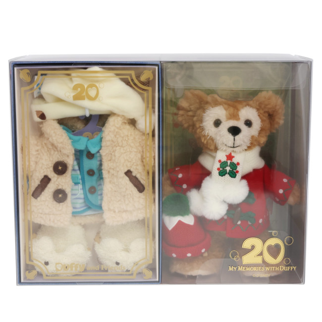 写真）“ダッフィー＆フレンズ”復刻デザインの「ぬいぐるみバッジ」発売