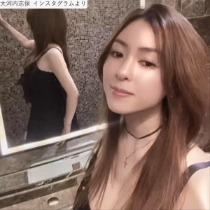 大河内志保、ソロショット　※「大河内志保」インスタグラム