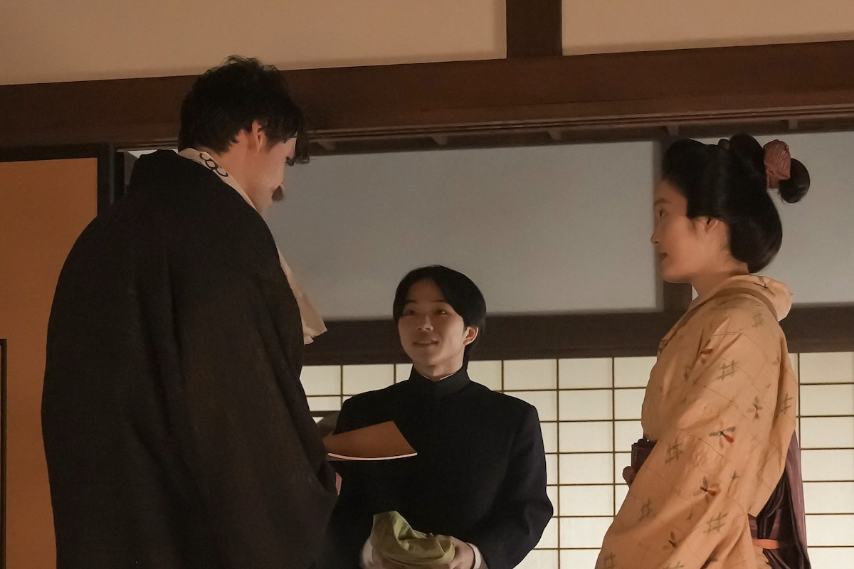 来週の『ばけばけ』“トキ”高石あかり、松江中学の生徒“小谷”下川恭平と交流を深める