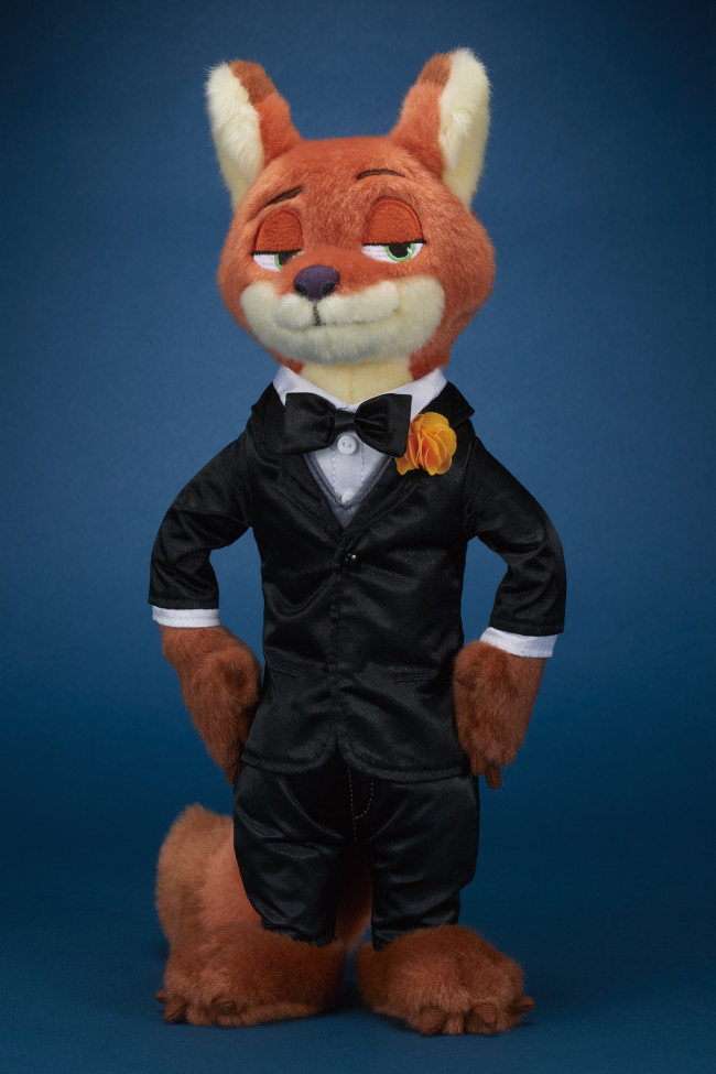 写真）『ズートピア』ニック・ワイルドの“プレミアムぬいぐるみ”の受注
