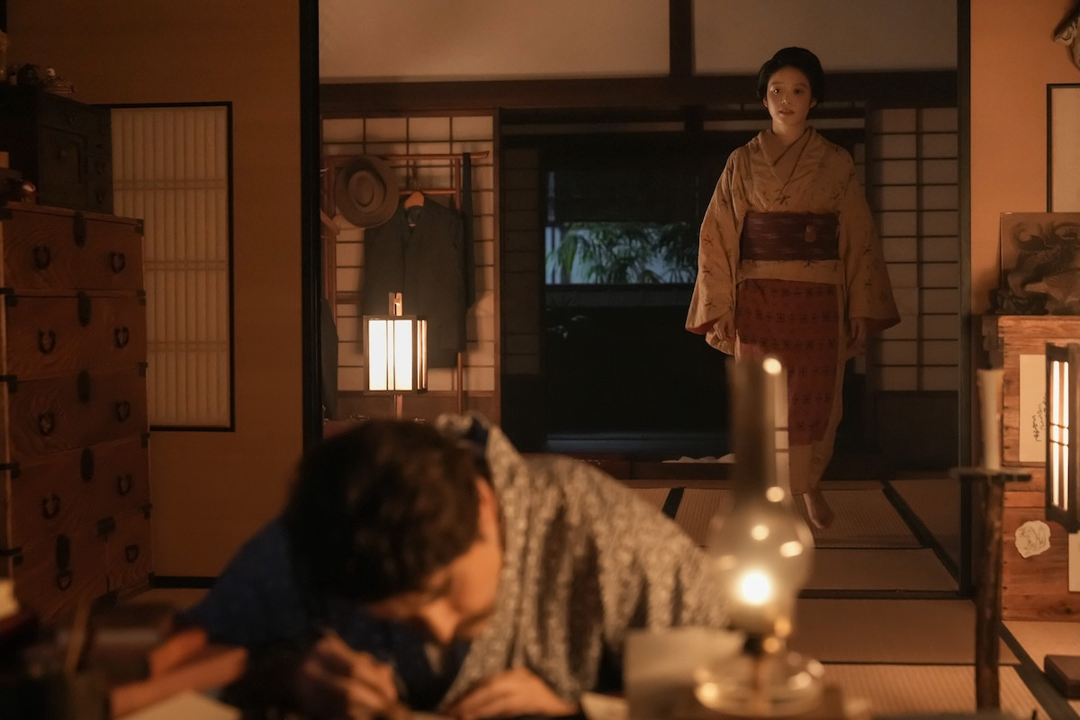 明日の『ばけばけ』“銀二郎”寛一郎、松野家の人々へ謝罪　“トキ”高石あかりとの復縁を申し出る