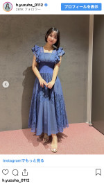 元NMB48・本郷柚巴、イベントのオフショットを公開　※「本郷柚巴」インスタグラム