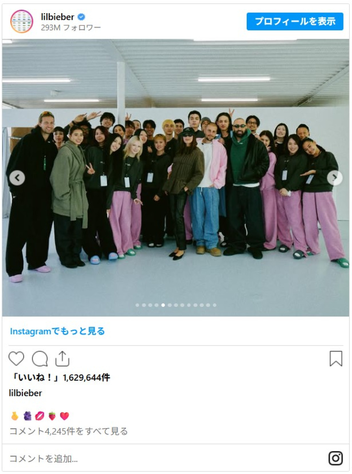 来日したジャスティン・ビーバー、妻ヘイリーとラブラブ＆キスも