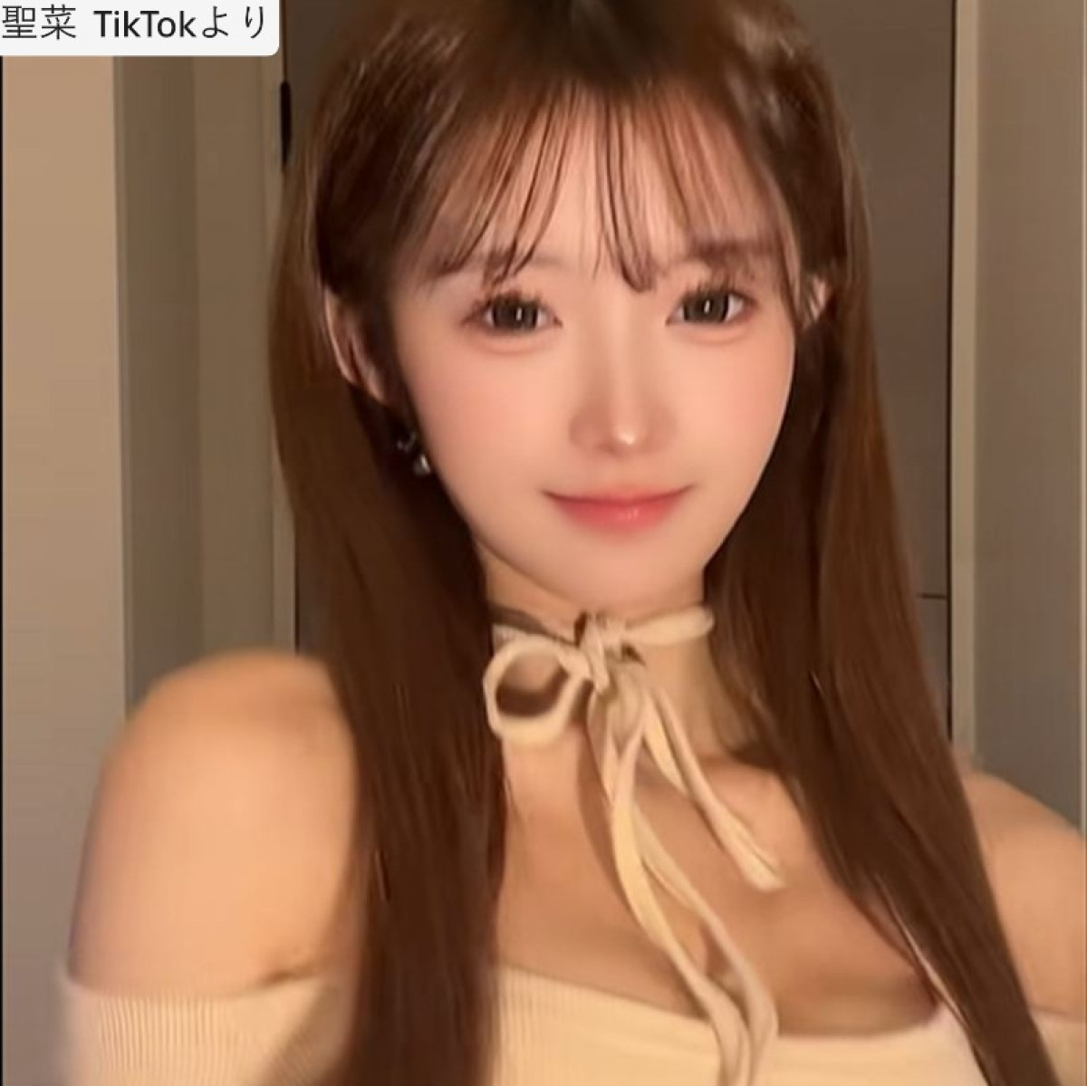 聖菜、近影※「聖菜」TikTok