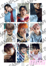 「mini」2026年1月号増刊付録：超特急“フォトカード風 両面ピンナップ”絵柄