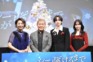 スペシャルドラマ『ドビュッシーが弾けるまで』記者会見の様子