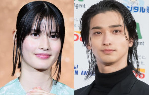 （左から）橋本愛、横浜流星