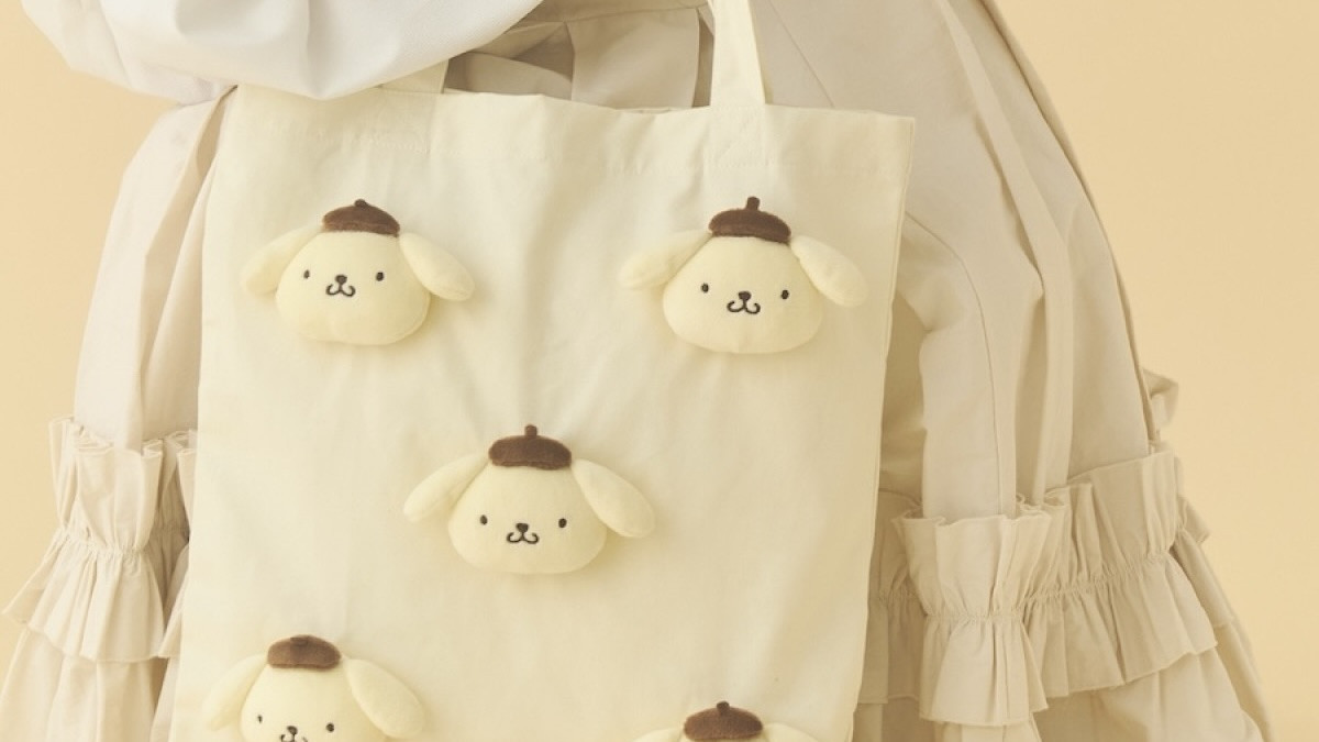 サンリオの“ぬいぐるみ付きトートバッグ”が超かわいい！ 「merry jenny