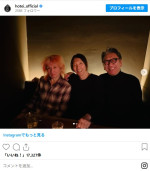 左から今井寿、吉井和哉、布袋寅泰　※「布袋寅泰」インスタグラム