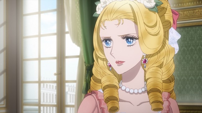 劇場アニメ『ベルサイユのばら』アントワネット場面写真