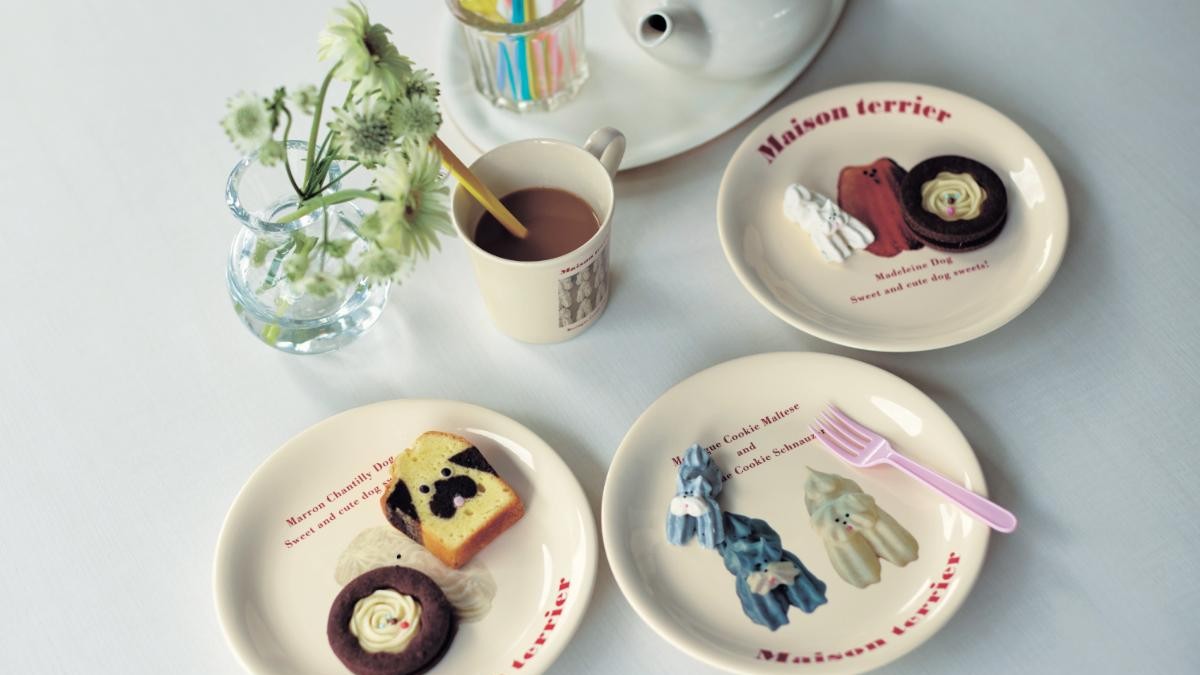 「ベルメゾン」×「メゾン・テリア」が初コラボ！　犬モチーフのお菓子が実用的な雑貨になって登場