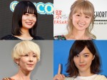 （左上から時計回りで）莉子、Dream Ami、松井珠理奈、木村カエラ