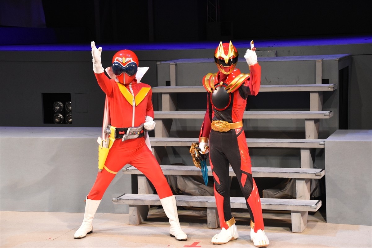『ナンバーワン戦隊ゴジュウジャー』会見に歴代レッド集結！　“ゴジュウウルフ” 冬野心央「かけがえのない、愛される作品に」