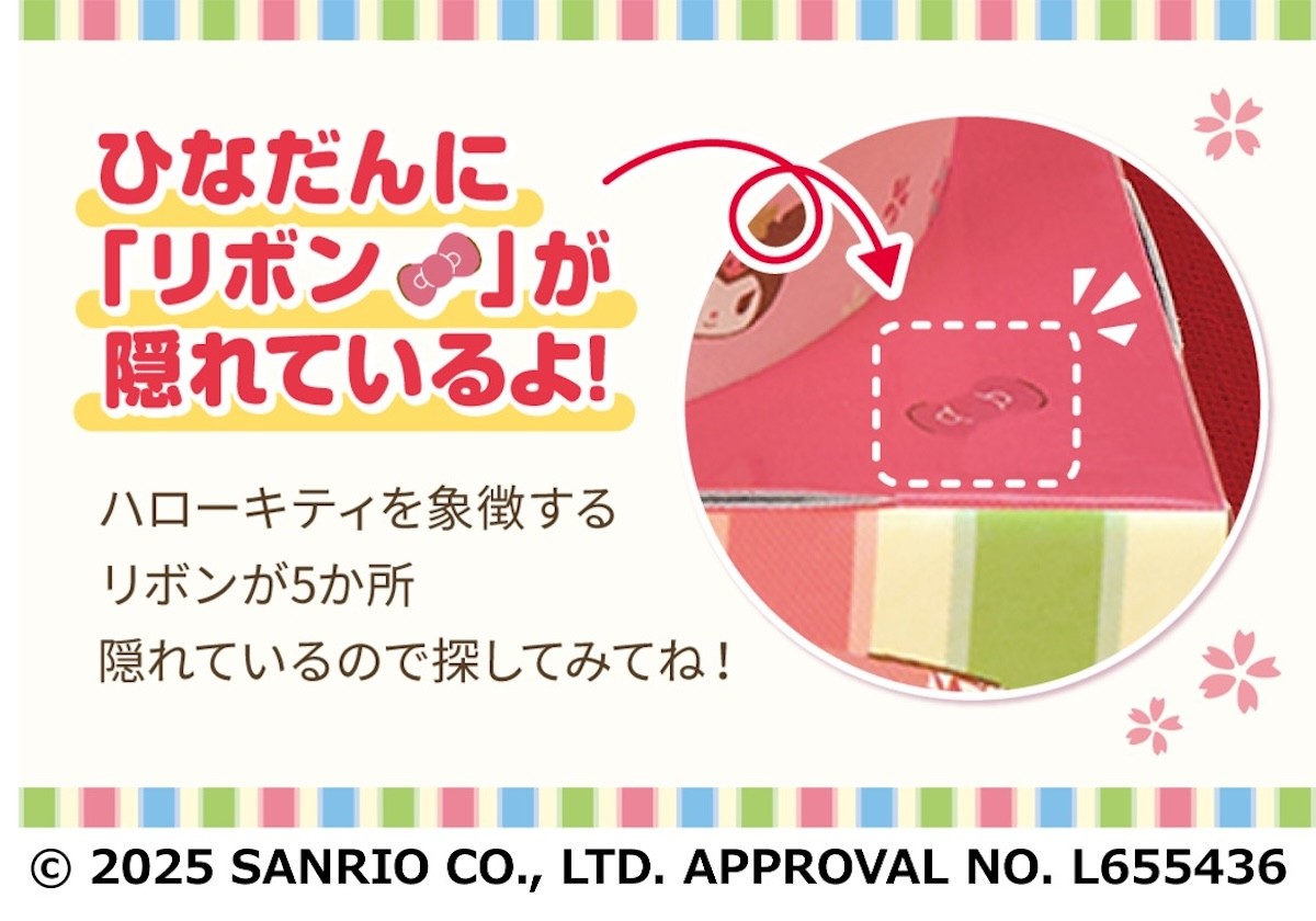 2025.2.3サンリオキャラクターズのひなだんかざり
