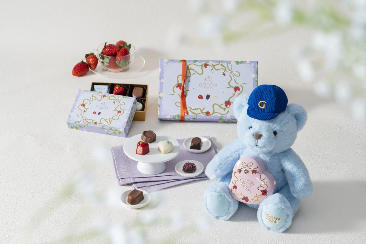 ゴディバ“ホワイトデー限定コレクション”発売！　春らしいイチゴのチョコを展開