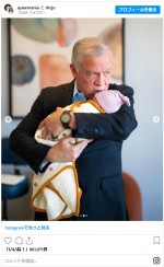 ラーニア王妃、イマン王女の第1子となる女の子出産を公表　※「ラーニア王妃」インスタグラム