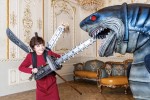 映画『松島トモ子 サメ遊戯』メインビジュアル