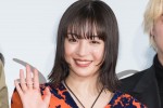映画『ゆきてかへらぬ』公開記念舞台あいさつに登壇した広瀬すず