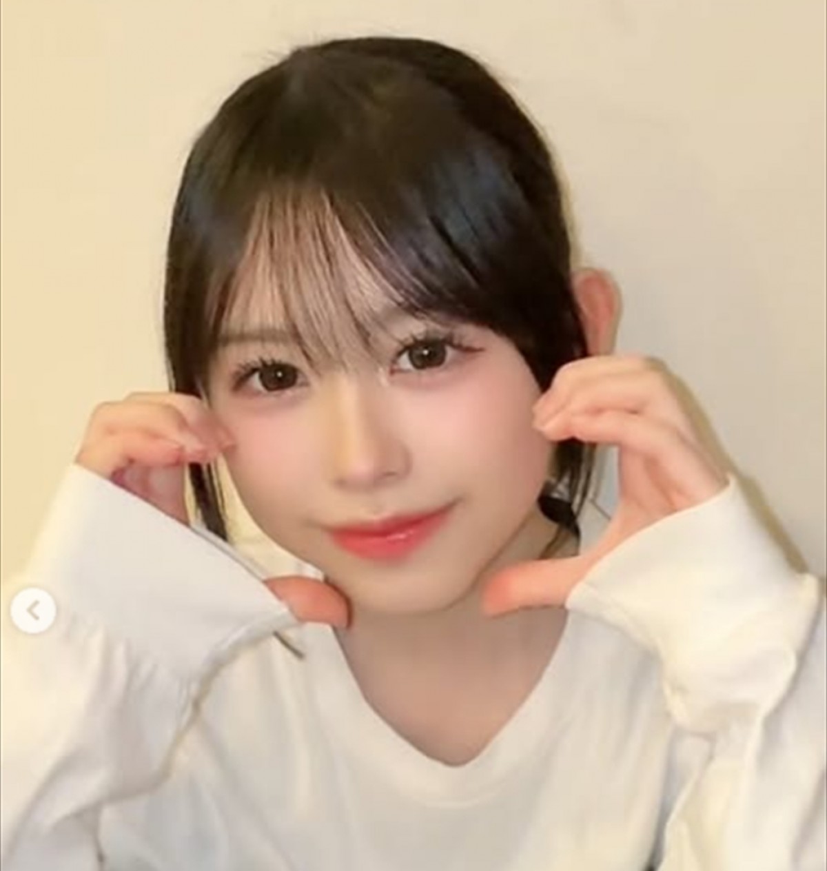 梶原叶渚、近影　※「梶原叶渚」インスタグラム