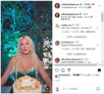 21歳をお祝い　※「ミリー・ボビー・ブラウン」インスタグラム