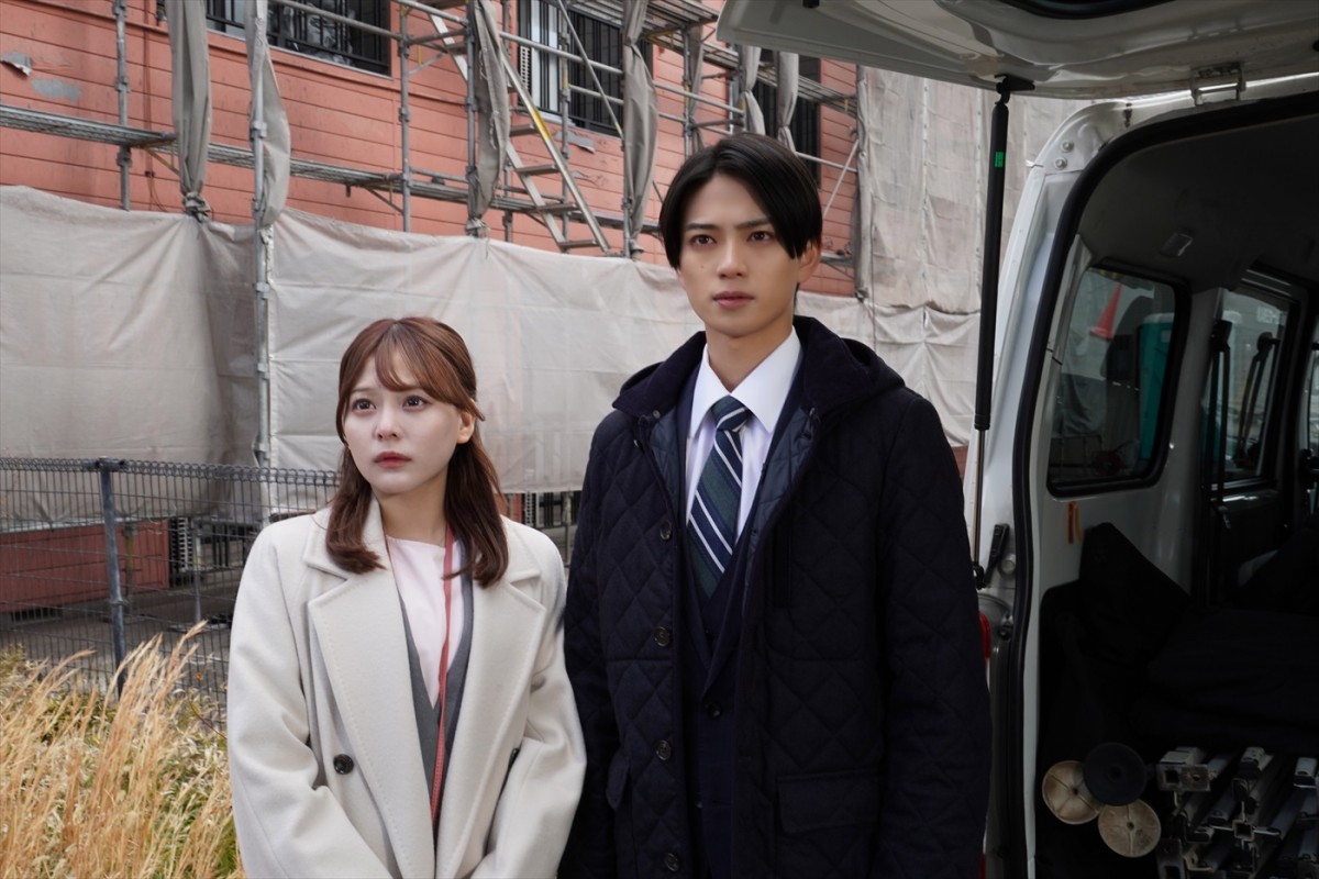 スペシャルドラマ『告知事項あり。~その事故物件で起きること~』に出演する(左から)齊藤なぎさ、岩瀬洋志