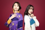 『劇場版モノノ怪 第二章 火鼠』インタビューより（左から）戸松遥、日笠陽子