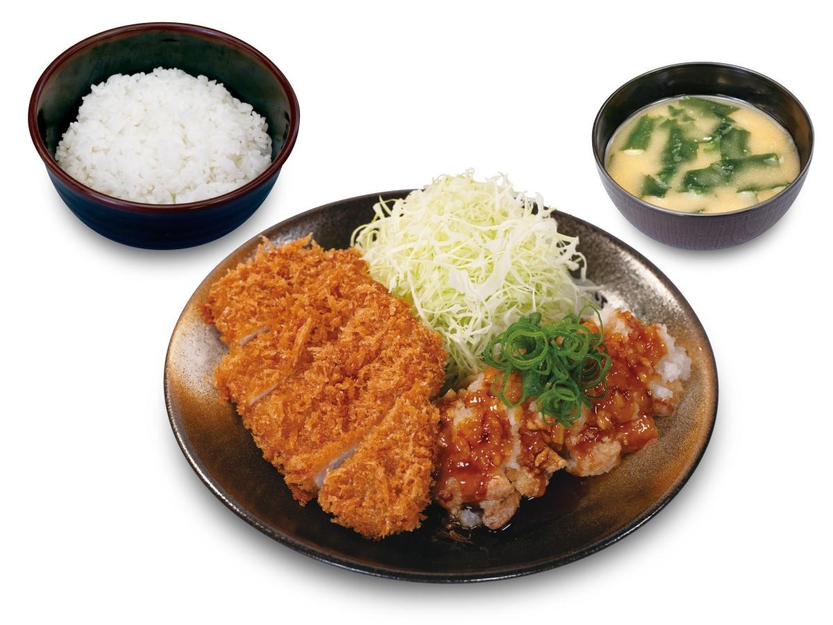 20250228「鶏の竜田揚げ定食」