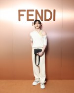 「フェンディ 2025‐26年秋冬ウィメンズ・メンズコレクション」に参加したStray Kids・バンチャン