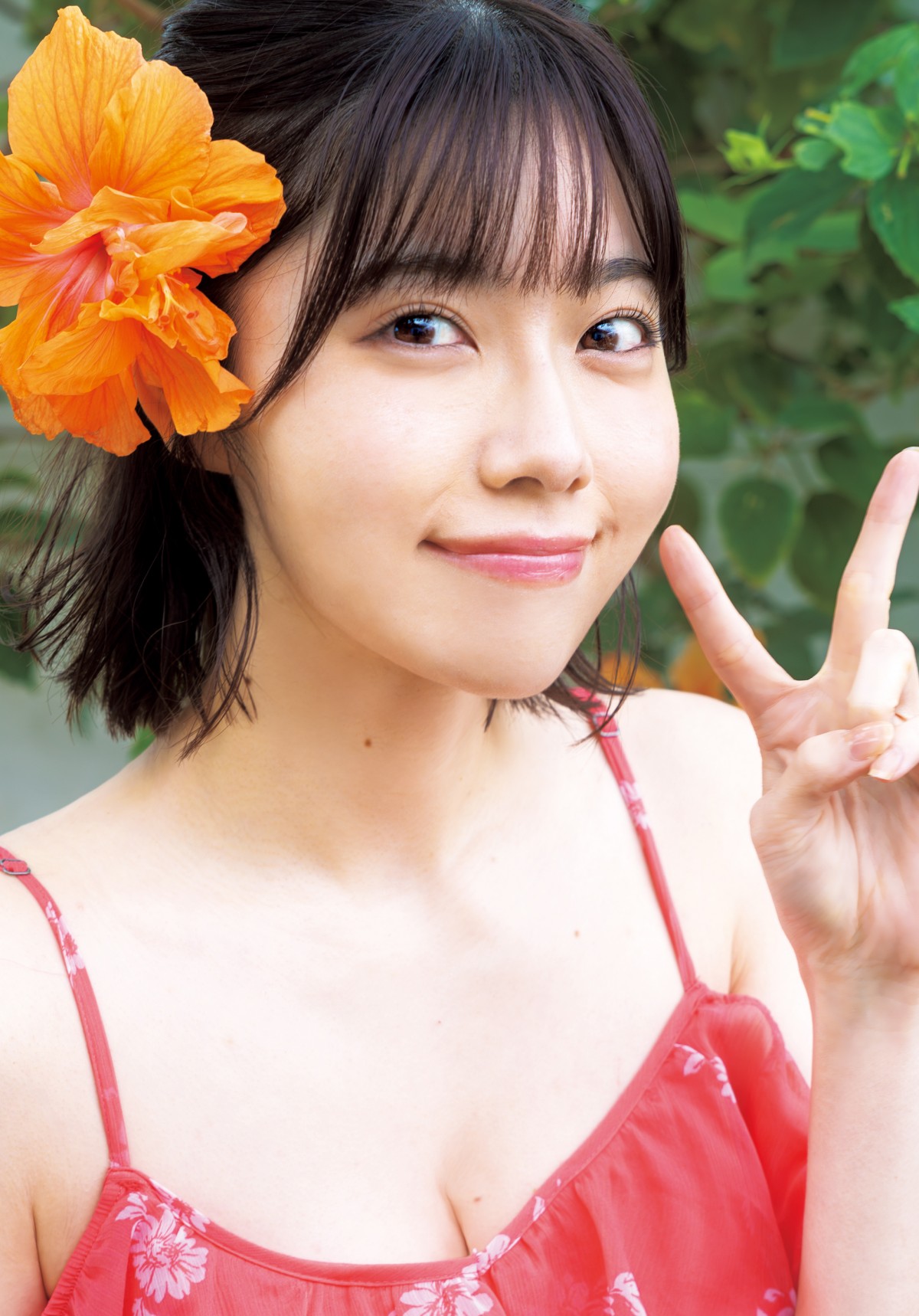 20日発売の「週刊ヤングジャンプ」(集英社)12号より礒部花凜