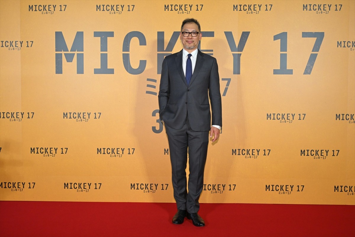ポン・ジュノ監督が5年ぶりの来日！　『ミッキー17』ジャパンプレミアで町田啓太らが想い届ける　山崎貴監督との胸アツエールも