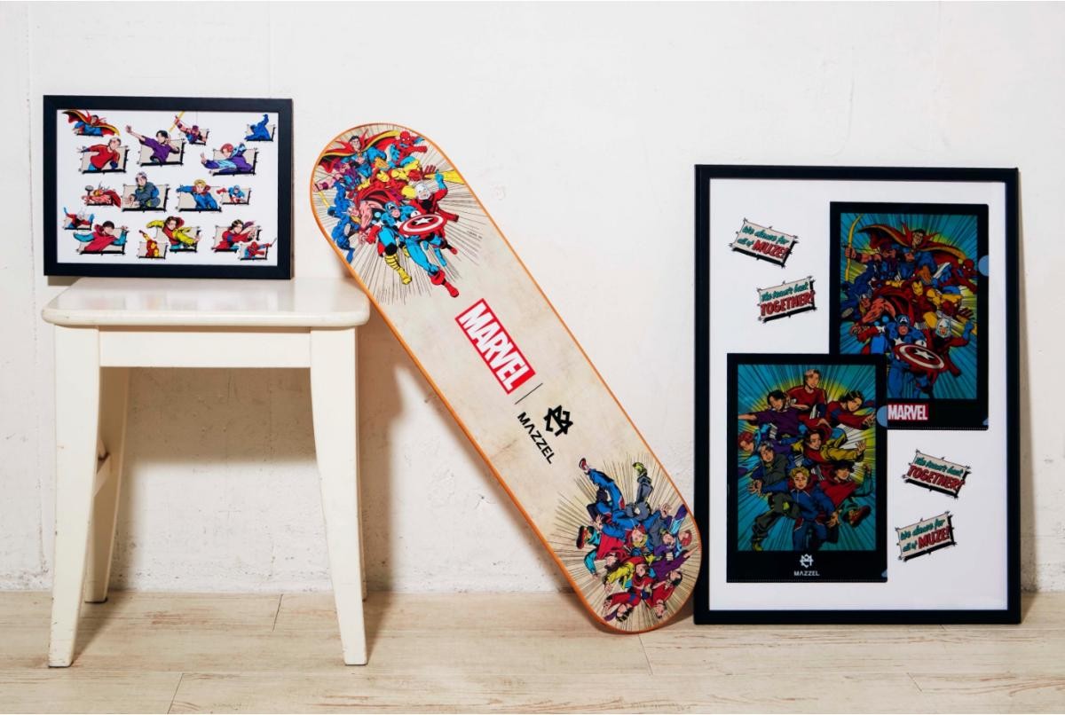 Happyくじ「MARVEL｜MAZZEL」発売！　特別なアートを使用したグッズが登場