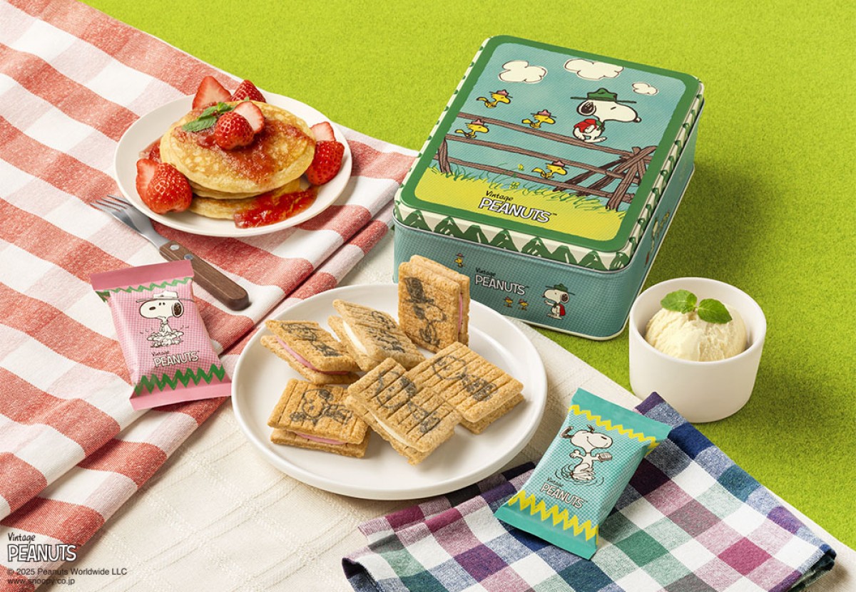 『PEANUTS』×「シュガーバターの木」のポップアップ開催！　大丸東京店でデザイン缶＆グッズを展開