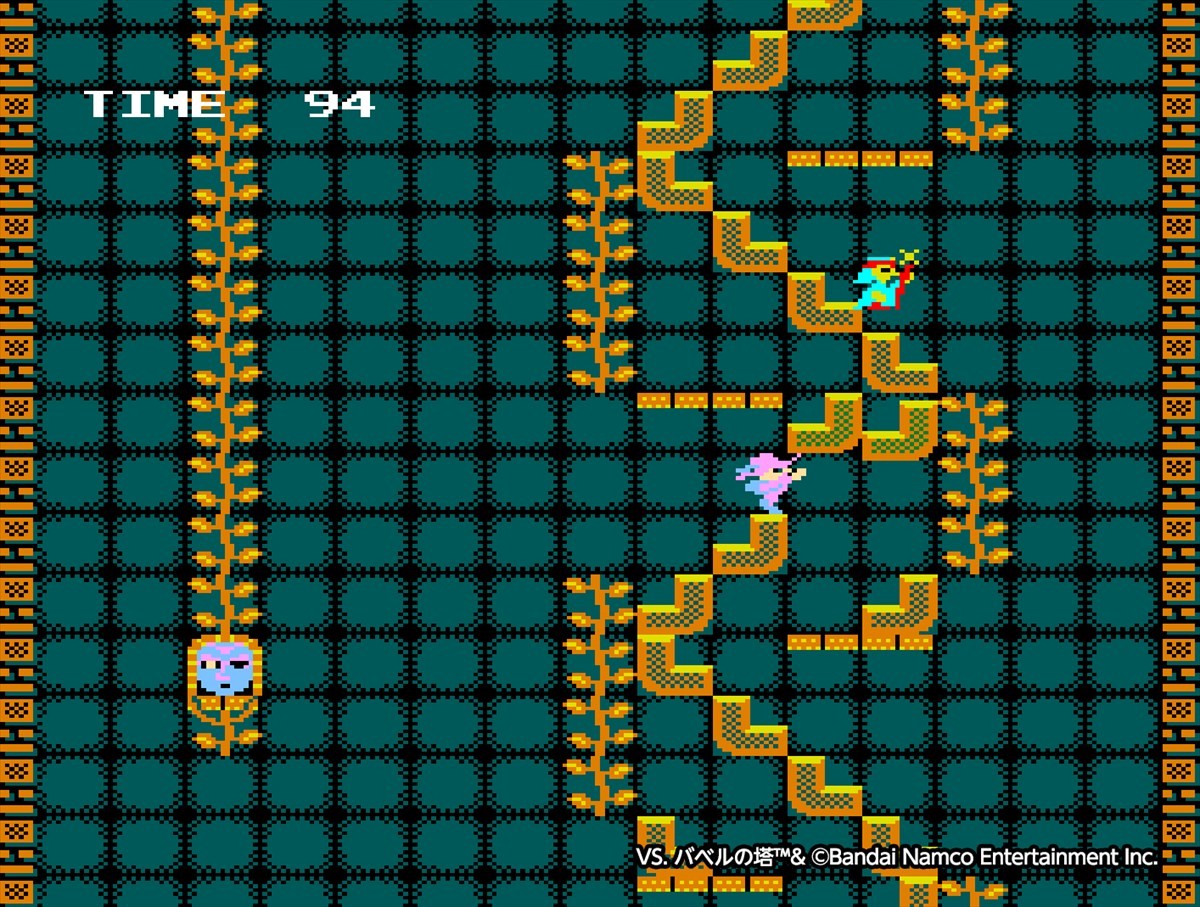 Switch／PS4『アーケードアーカイブス VS. バベルの塔』3月6日に配信　ブロックを積み上げてゴールを目指すアクションパズル