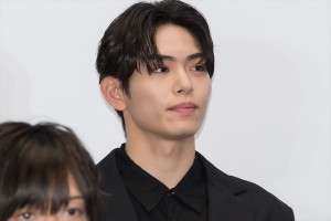 舞台『IMPACT』製作発表記者会見に出席した影山拓也