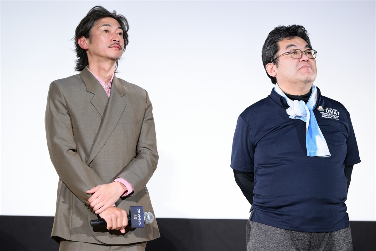 小栗旬、映画『フロントライン』撮影を回想　窪塚洋介は医療学科の学生にエール「一緒に頑張りましょう」