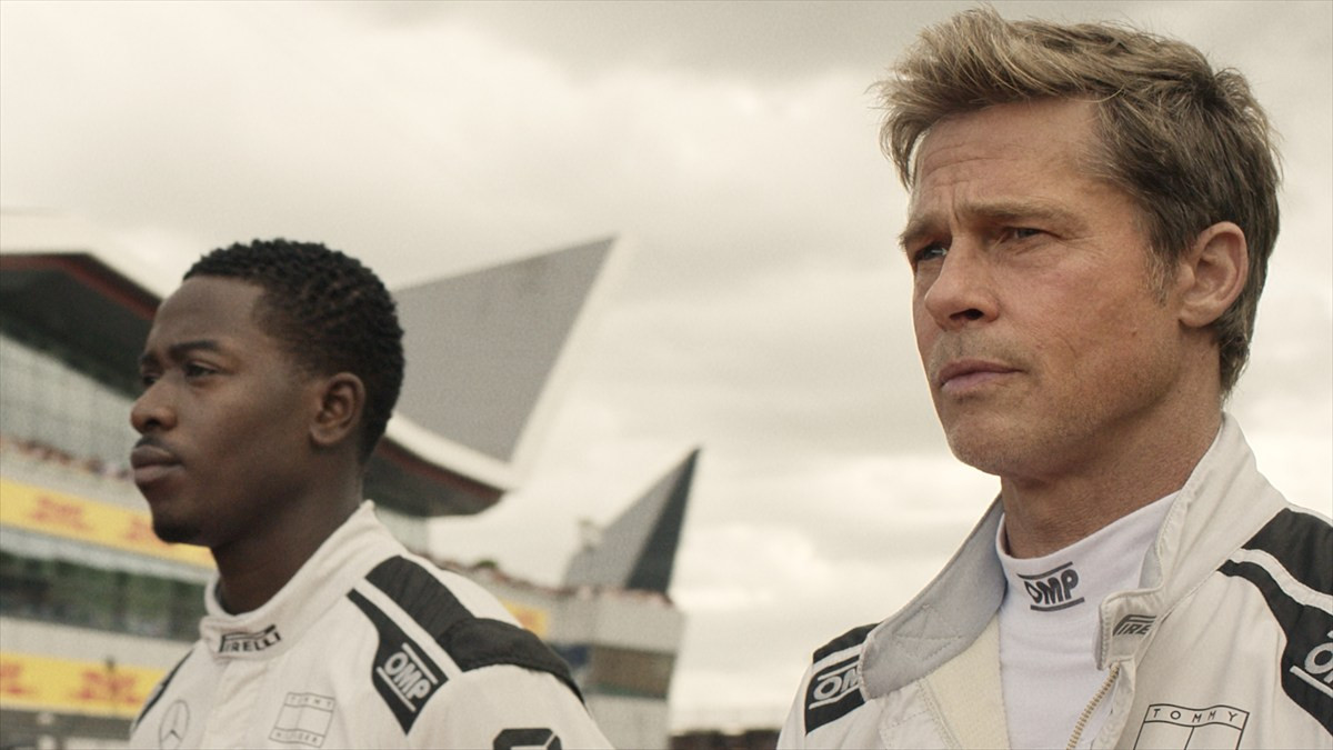 『F1／エフワン』ブラッド・ピットが自ら操縦！　ド迫力レースシーンの舞台裏映像公開