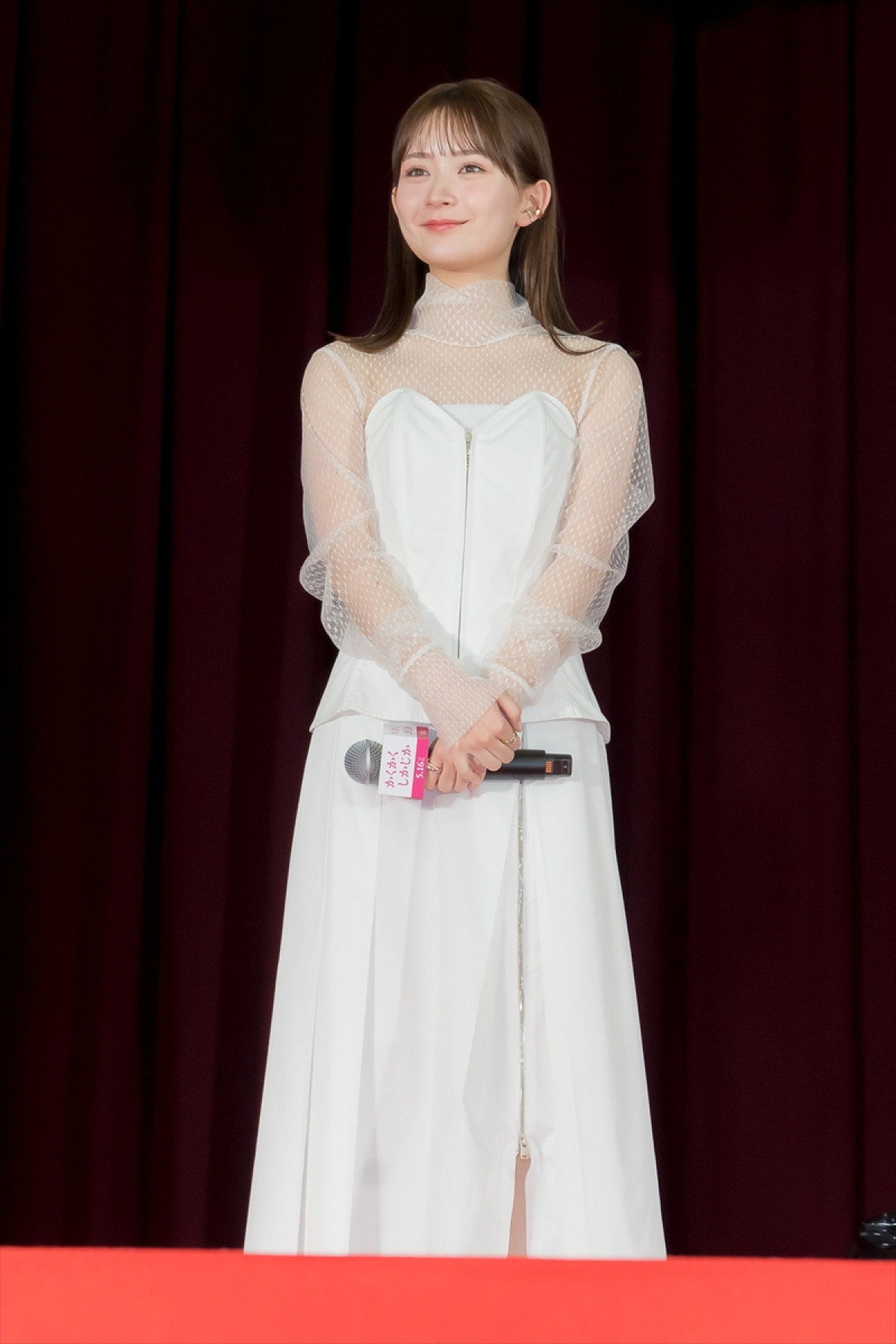 永野芽郁、高校生からの大歓声に笑顔「一瞬で眠気が覚めました」