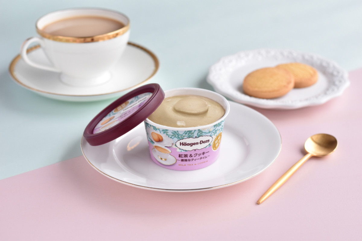 ハーゲンダッツ“紅茶＆クッキーのミニカップ”登場！　アフタヌーンティーから着想を得た濃厚な味わい